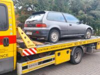Osobowa Honda Civic na lawecie